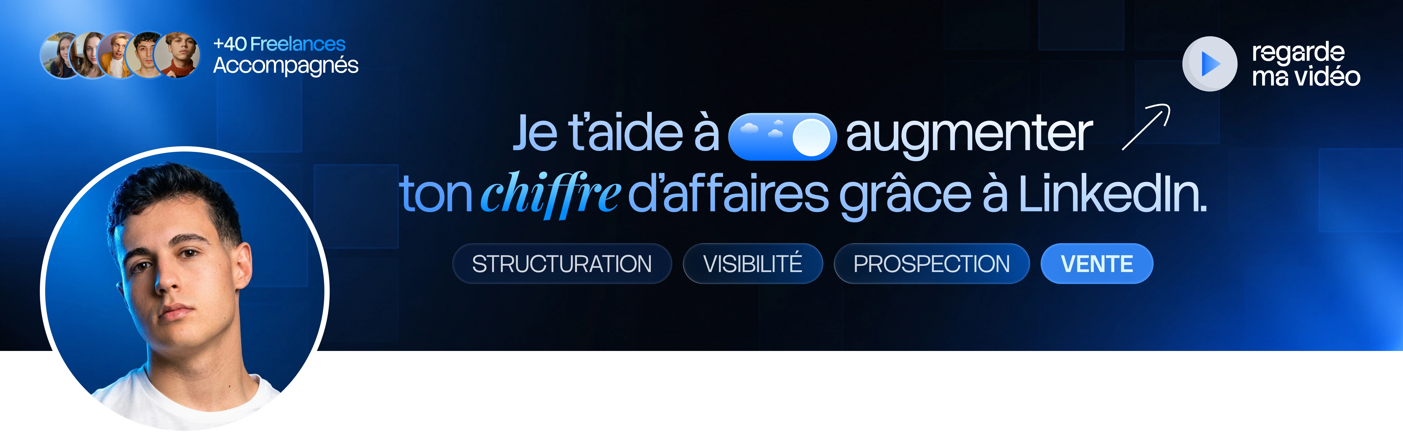 LinkedIn header preview