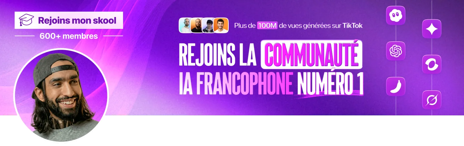 LinkedIn header preview