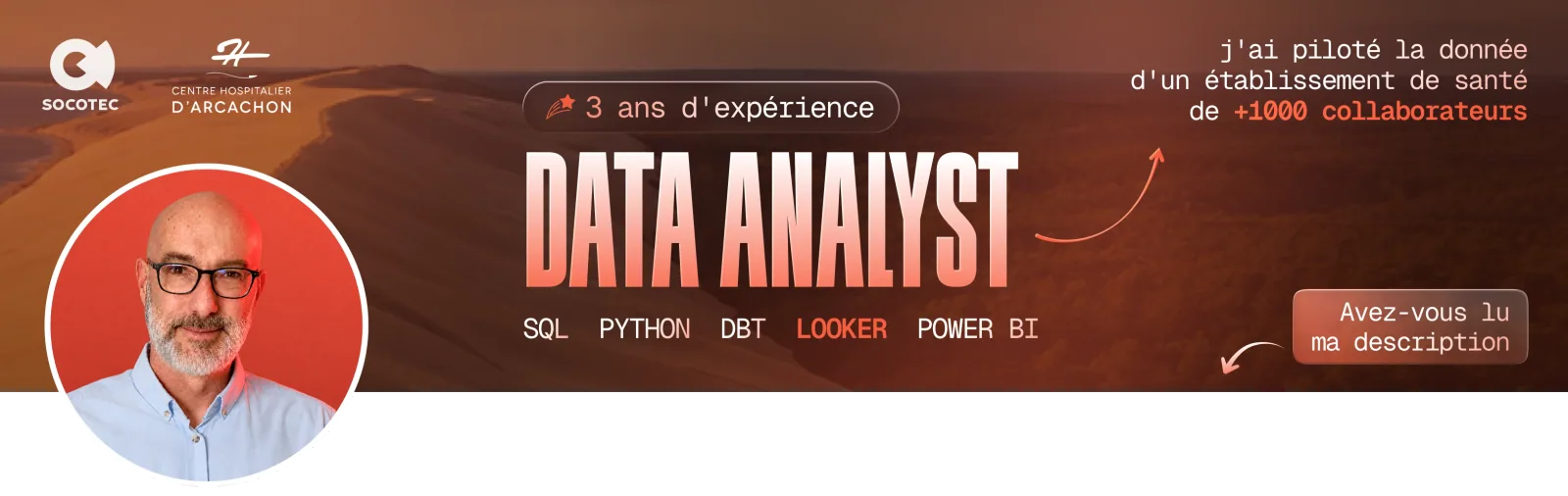 LinkedIn header preview
