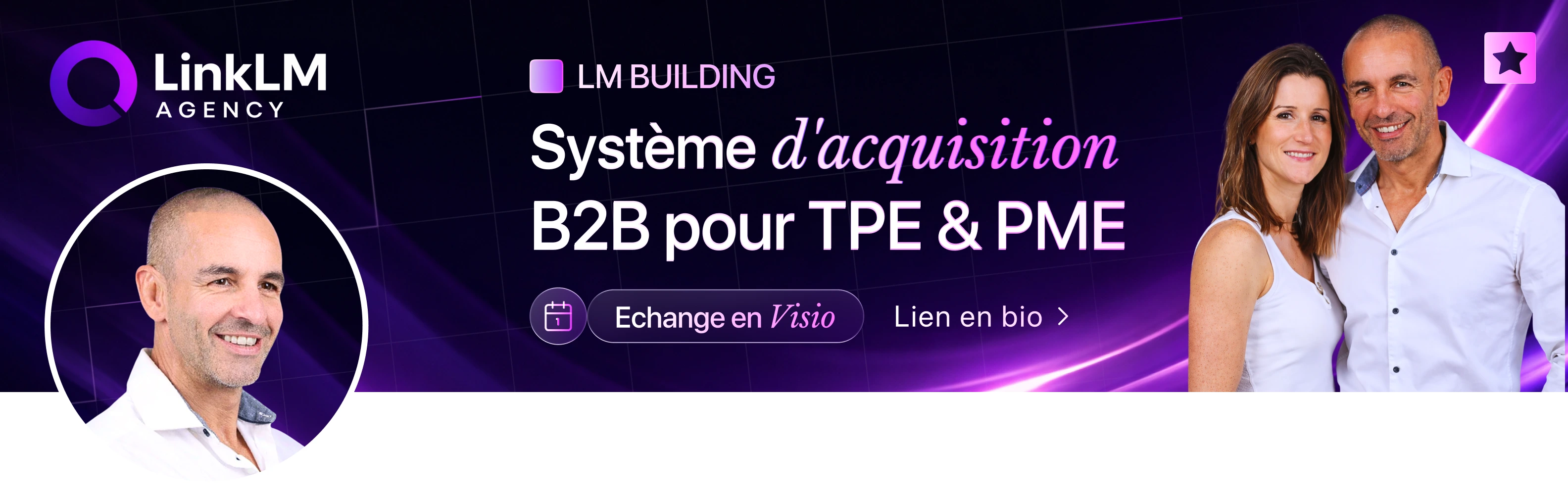 LinkedIn header preview