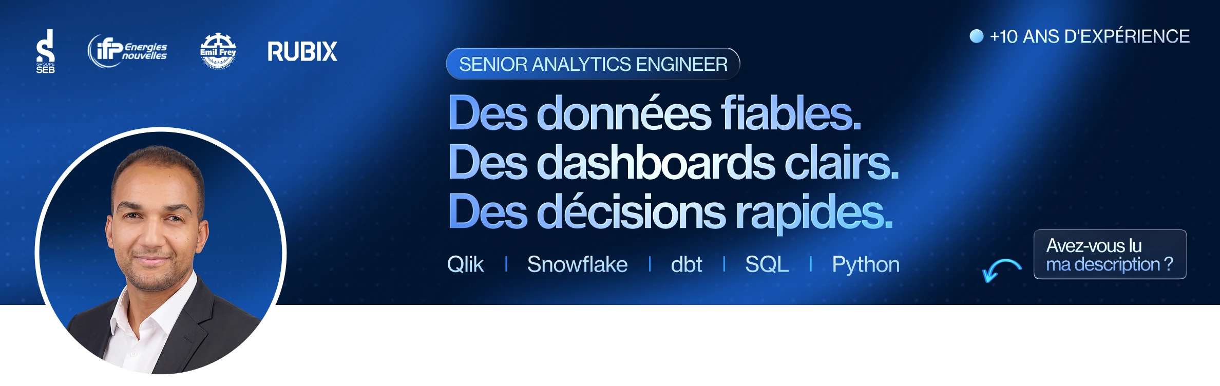 LinkedIn header preview