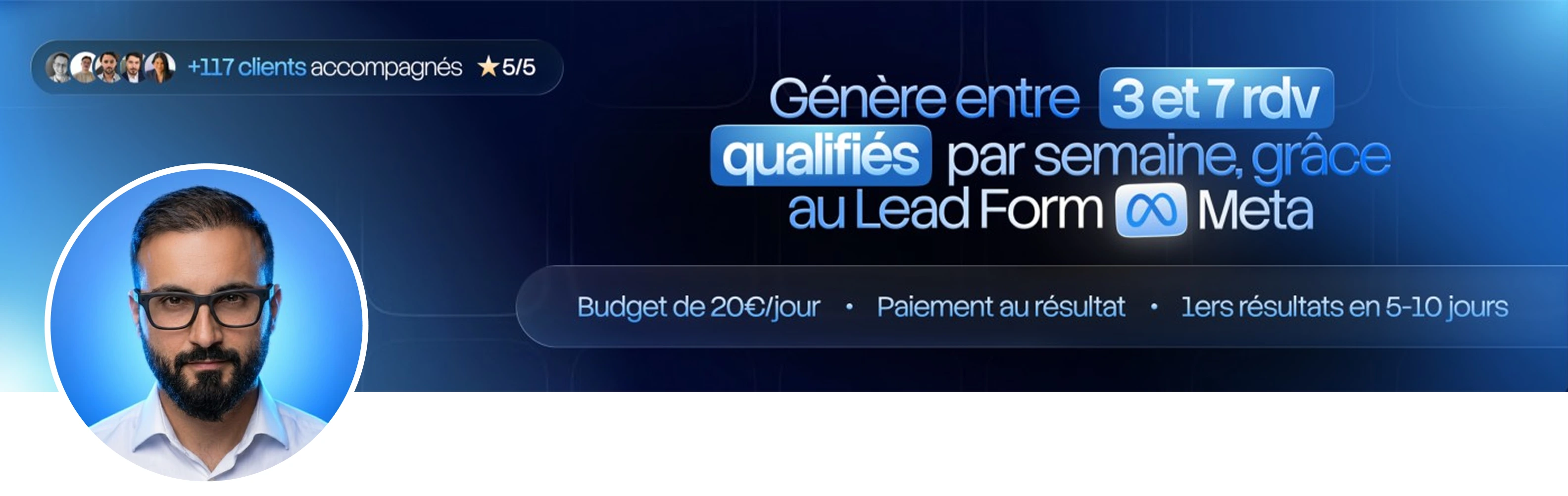 LinkedIn header preview